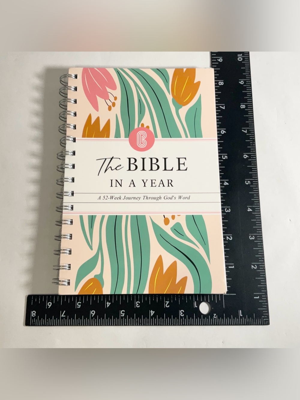 The Bible in A Year A 52-week Study Spiral Bound Gods Word Plan Book for Women - Picture 6 of 6